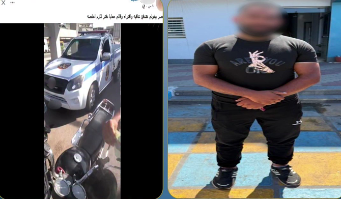الداخلية تكشف حقيقة فيديو ادعاء إجبار قائد دراجة نارية على سداد مخالفة بالإسكندرية